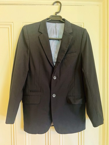 Navy blue boys blazer - s,