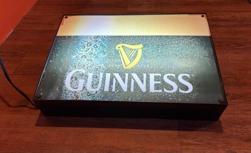 Guinness light sign x - guinness, up