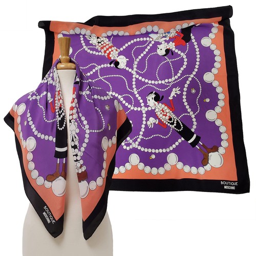 Moschino boutique scarf olive - scarf,