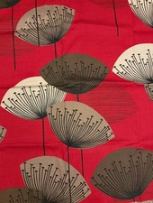 Sanderson Dandelion Clocks Red