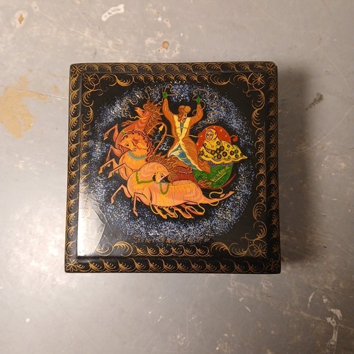 Russian handpainted 4 - handpainted, 4"