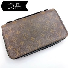 Louis Vuitton Monogram Macassar Zippy XL Long Wallet M61506 Brown