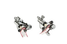 Juin Tech R1 Road Cyclocross Gravel Bicycle Bike Hydraulic Disc Brake Set Gray