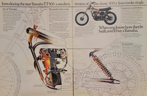 1976 3pg yamaha tt500 - 3pg,