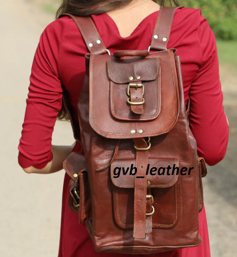 Mens real leather vintage - real,