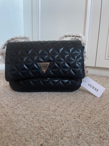 Guess black shoulder bag - guess,