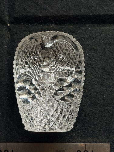 Heavy crystal glass - glass, cut