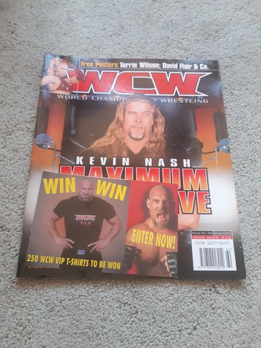 Wcw rare magazine - wcw,