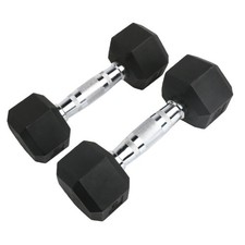 15kg hex dumbbells - hex,