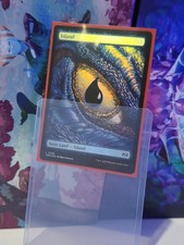 MTG Land - Dragon Eye Foil Tarkir Full Art Card Magic the gathering 