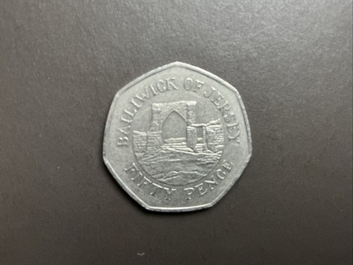 1998 balliwick jersey 50p - 1998, of