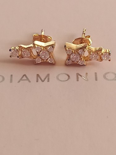 Qvc diamonique bnib - qvc, gold