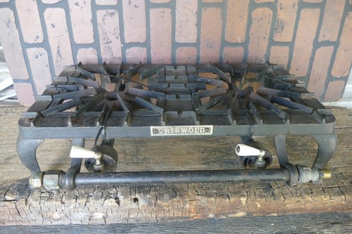 Antique gas camp stove