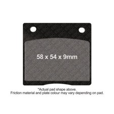 EBC Motorcycle Brake Pads DMX