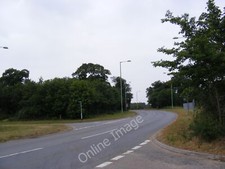 Photo 6x4 Newbourne Road Brightwell Looking towards the junction with the c2011