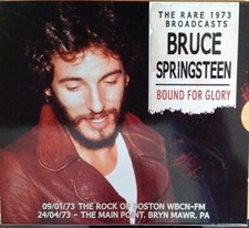 BRUCE SPRINGSTEEN Bound for Glory The Rare 1973 Broadcast CD Album | FREE POST