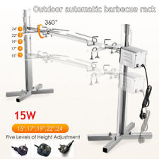 15W Electric Rotisserie Motor Picnic Outdoor BBQ Pig Chicken Lamb Grill Roaster