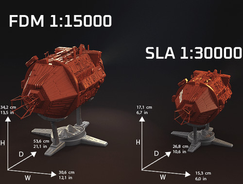 Red dwarf model kit - dwarf,