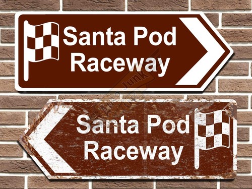 Santa pod raceway metal - metal, road