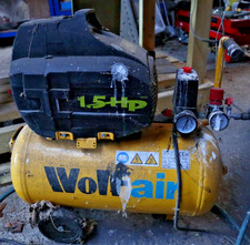 WolfAir Compressor OL185 1.5Hp with tank - Working - Collect from LN4