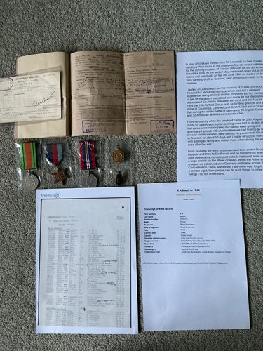 Medal group normandy - group,