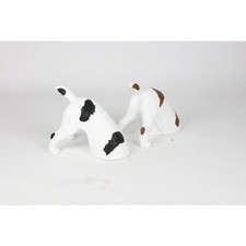 6X Garden Figures Digging Dog