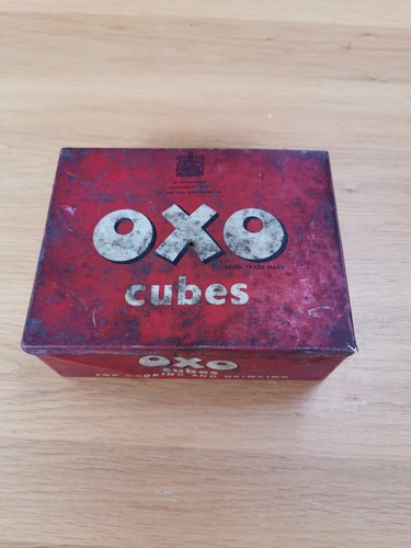 Vintage oxo tin