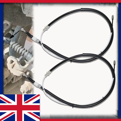 2pcs rear handbrake cables for - cables,