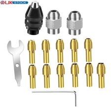 16pcs drill chuck collet kit - 16pcs,