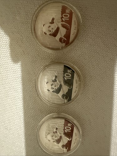 2014 silver ounce panda - silver,