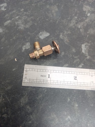 Antique vintage brass valve - antique,