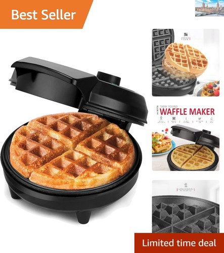 Compact 700w non stick waffle - 700w, non-stick