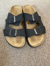 M&S Mens Black Leather