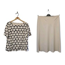 JACQUES VERT size 20 skirt & blouse suit set outfit Wedding Mother of the Bride