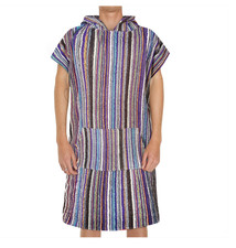 Cotton Hooded Beach Poncho