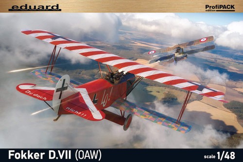 Eduard 8136 fokker - fokker, d.vii