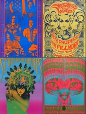 Psychedelic Rock Art Poster