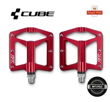 CUBE RFR Race 2.0 Alloy MTB Flat Pedals - CNC - Cartridge Bearing - NEW! RRP £55