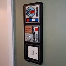 Sci-Fi inspired tall vertical