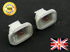 FOR TOYOTA COROLLA AVENSIS MR2 PAIR FRONT WING SIDE INDICATOR TURN LIGHT - CLEAR