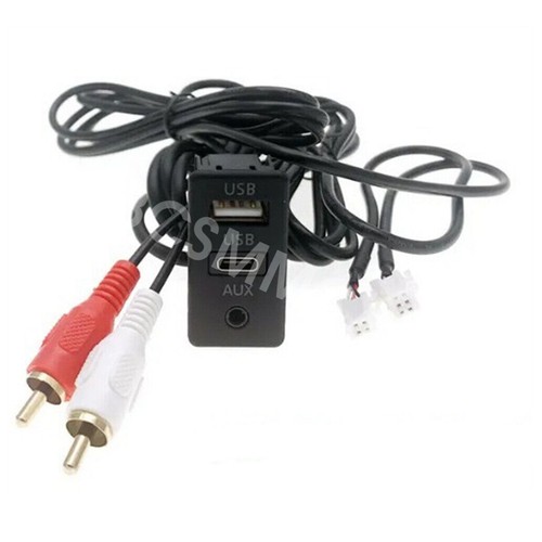 Rca type usb aux port - rca,
