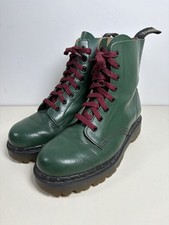 TredAir Vintage Dr Martens Green Uk 5 Collectors Rare Boots DM’s Doc