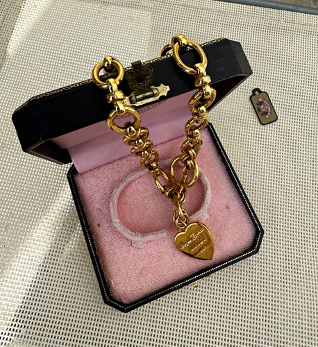 Juicy couture gold oval link - couture,