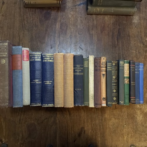 50cm vintage antique books - antique,