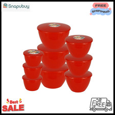 Red Christmas Pudding Bowl