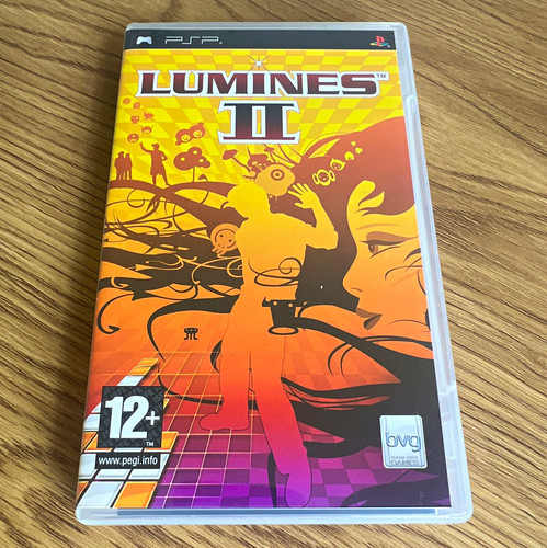 Lumines sony psp pal - lumines,