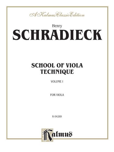 Schradieck school viola tech - school,