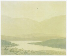 Early Morning in Donegal Lough, Paul Henry print in 10 x 12 inch mount SUPERB