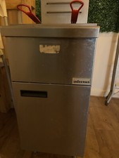 Infernus Commercial Gas Double Twin Fat Chip Fryer 