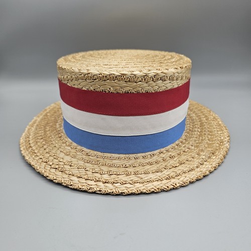 Dunn straw boater hat - straw,